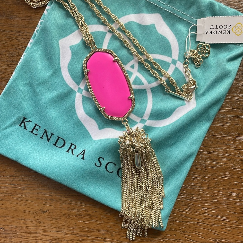 NEW Kendra Scott Rayne necklace - pink